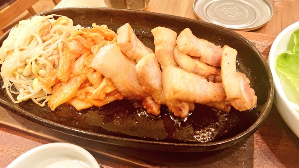 ランチで利用しました サムギョプサル 韓国家庭料理 草の花 グランデュオ蒲田店 ツクツク グルメ 投稿型グルメデーターベース