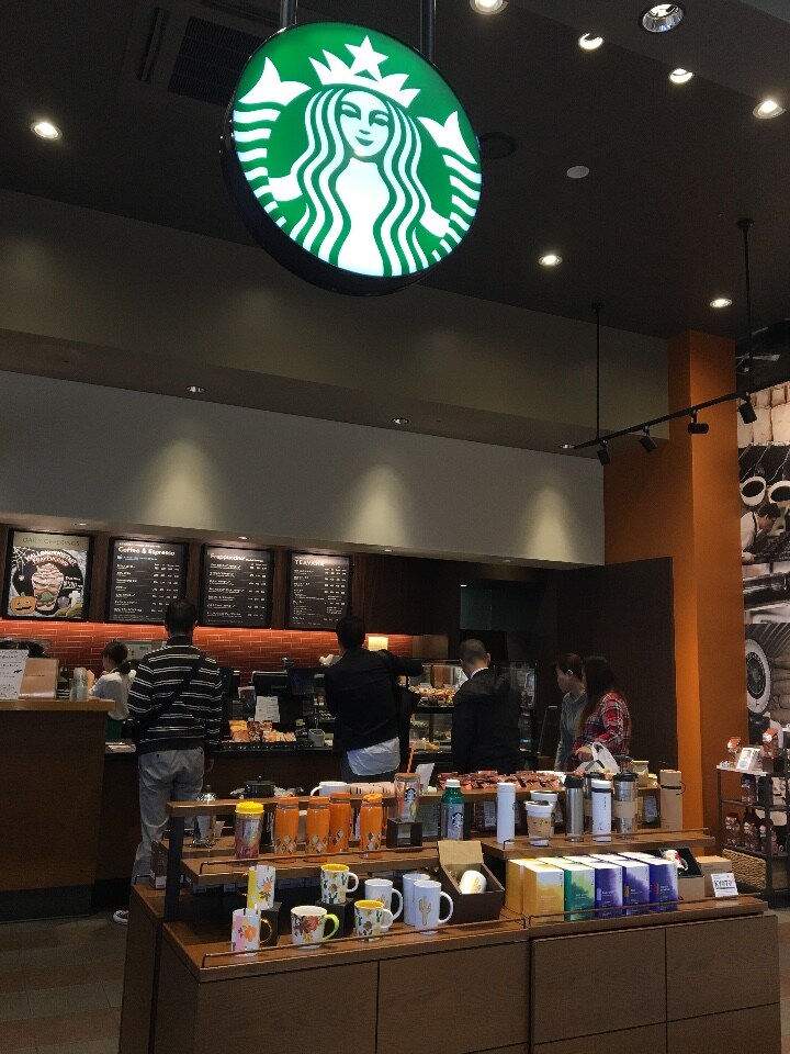 イオンモール京都五条内の1階にあるスタ スターバックスコーヒー イオンモール京都五条店 ツクツク グルメ 投稿型グルメデーターベース