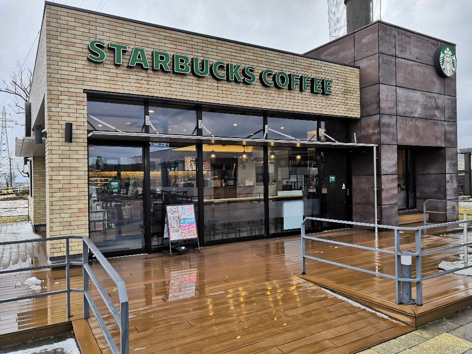 北陸自動車道の黒埼パーキングエリア スターバックスコーヒー Starbucks 黒埼パーキングエリア 下り線 店 ツクツク グルメ 投稿型グルメデーターベース