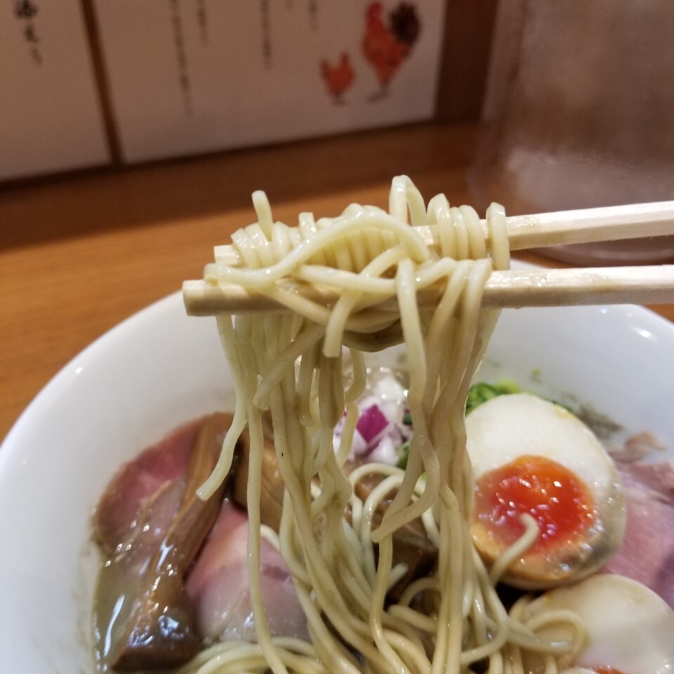 今日は早めの夕飯に中野にあるラーメン 鶏そば煮干そば 花山 ツクツク グルメ 投稿型グルメデーターベース