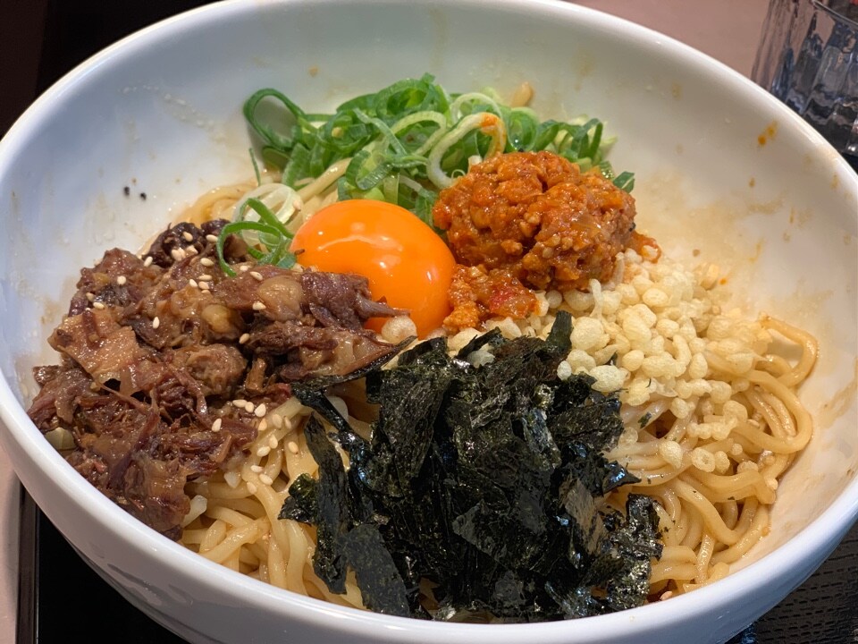 まぜそば まぜそば なみえ焼そば 極太麺 4食 【送料無料】 – めんの旭屋