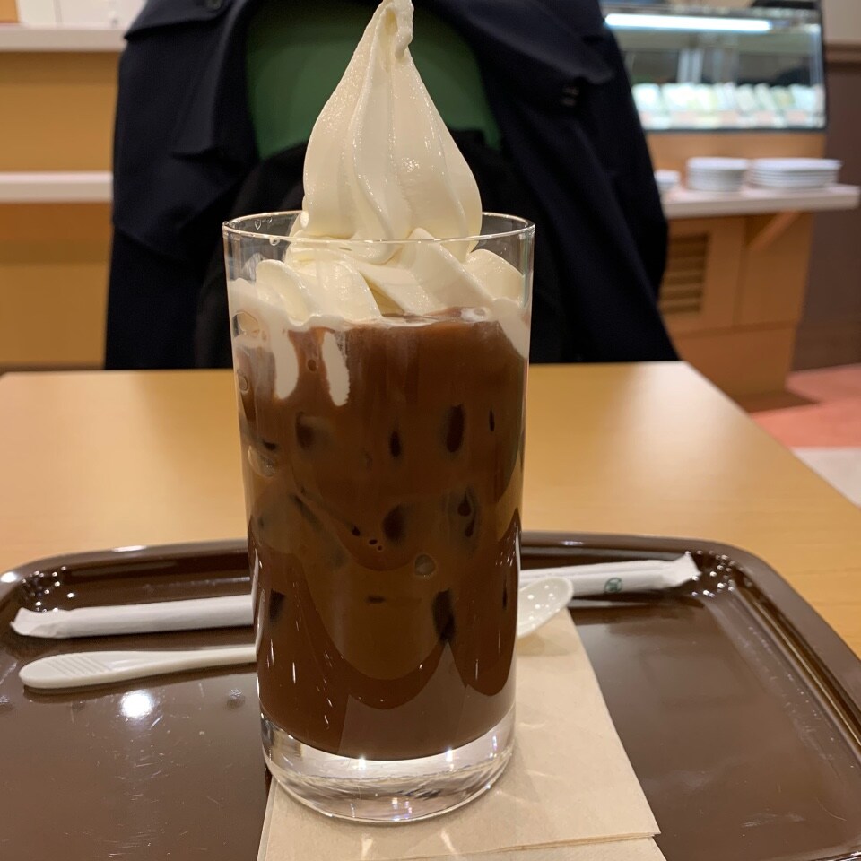 ココアフロートを注文しました この カフェベローチェ 多摩センター駅前店 ツクツク グルメ 投稿型グルメデーターベース